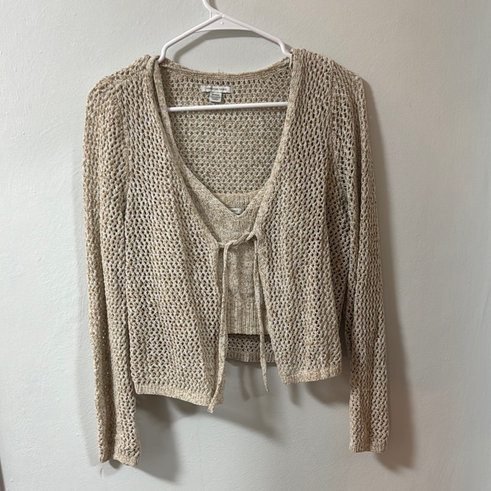 Women's American Eagle Sweater Set